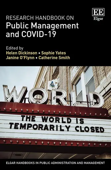 Cover of Research Handbook on Public Management and COVID-19