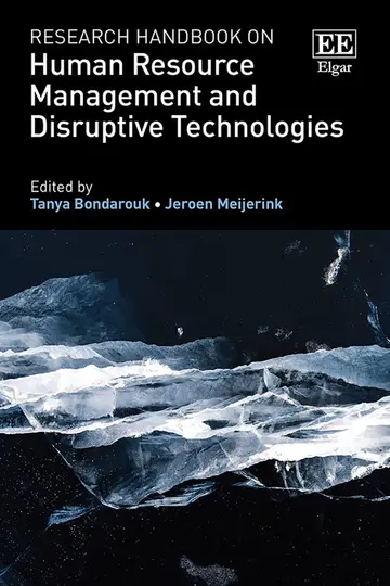 Cover of Research Handbook on Human Resource Management and Disruptive Technologies