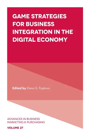 Cover of Game Strategies for Business Integration in the Digital Economy