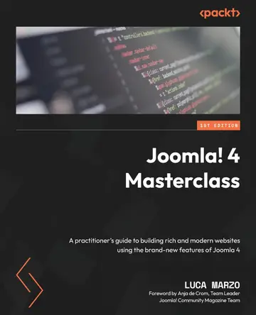 Cover of Joomla! 4 Masterclass