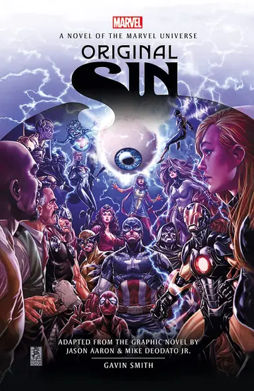 Cover of Marvel's Original Sin Prose Novel