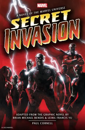 Cover of Marvels Secret Invasion Prose Novel