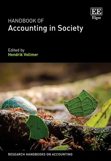 Cover of Handbook of Accounting in Society
