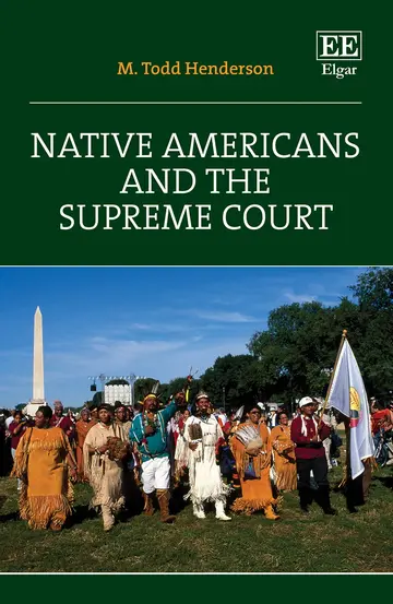 Cover of Native Americans and the Supreme Court