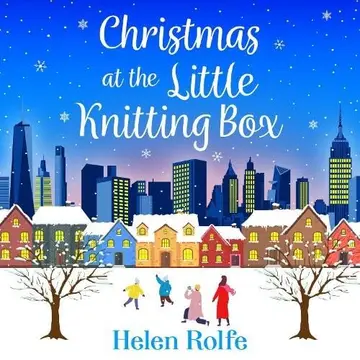 Cover of Christmas at the Little Knitting Box
