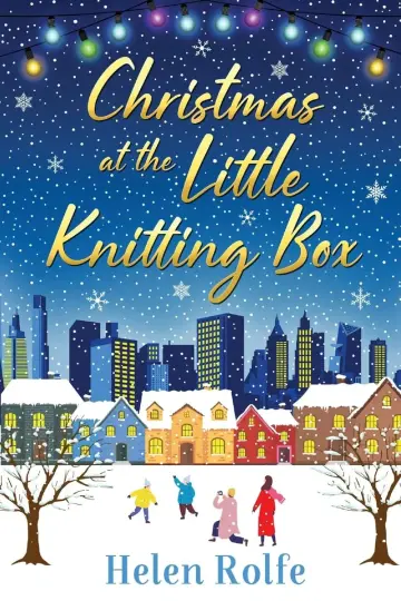 Cover of Christmas at the Little Knitting Box
