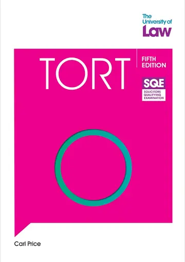 Cover of SQE Tort 5e