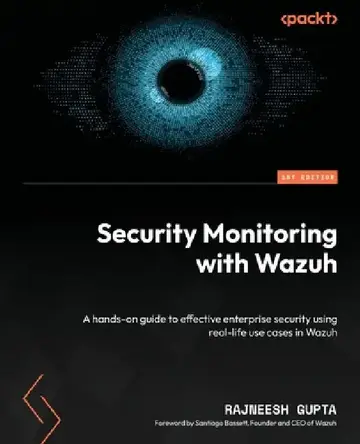 Cover of Security Monitoring with Wazuh