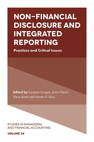 Cover of Non-Financial Disclosure and Integrated Reporting