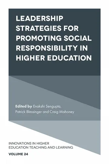 Cover of Leadership Strategies for Promoting Social Responsibility in Higher Education
