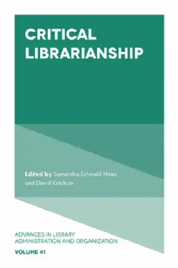 Cover of Critical Librarianship