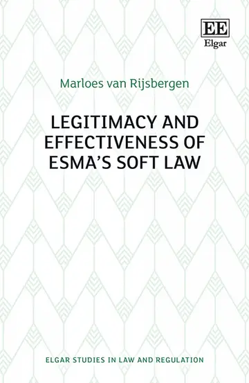 Cover of Legitimacy and Effectiveness of ESMA’s Soft Law