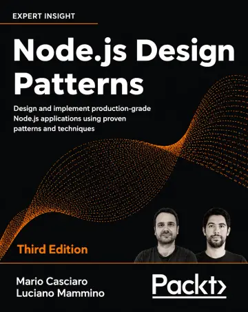 Cover of Node.js Design Patterns - Third edition