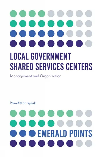 Cover of Local Government Shared Services Centers