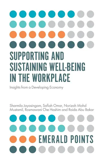 Cover of Supporting and Sustaining Well-Being in the Workplace