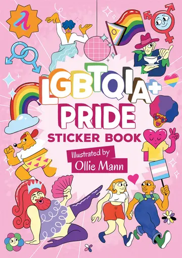 Cover of LGBTQIA+ Pride Sticker Book