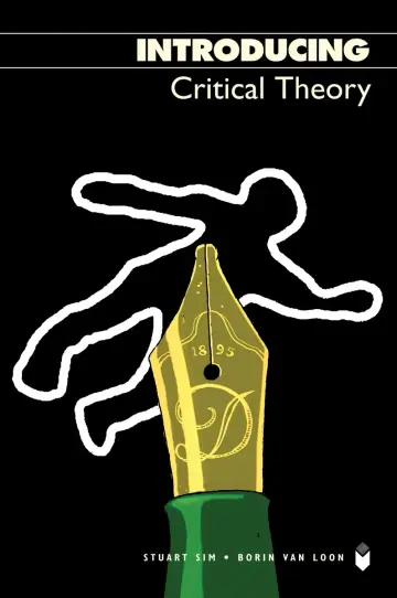 Cover of Introducing Critical Theory