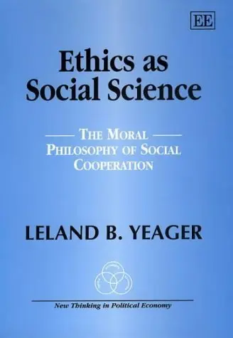 Cover of Ethics as Social Science