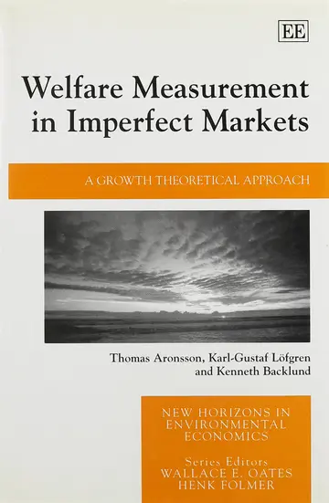 Cover of Welfare Measurement in Imperfect Markets
