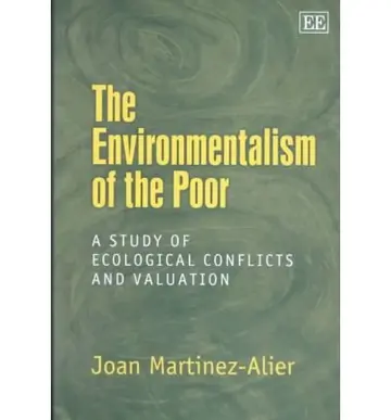 Cover of The Environmentalism of the Poor