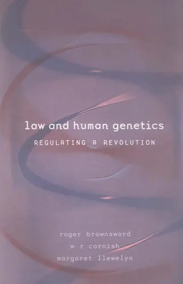 Cover of Law and Human Genetics