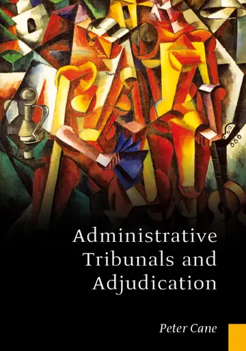 Cover of Administrative Tribunals and Adjudication