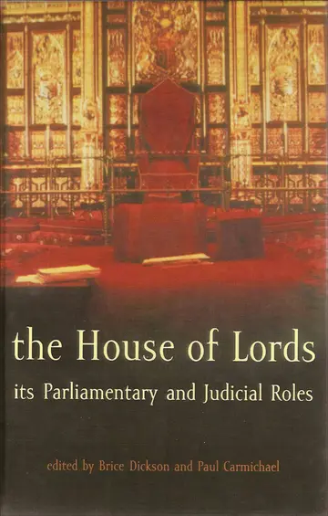 Cover of The House of Lords