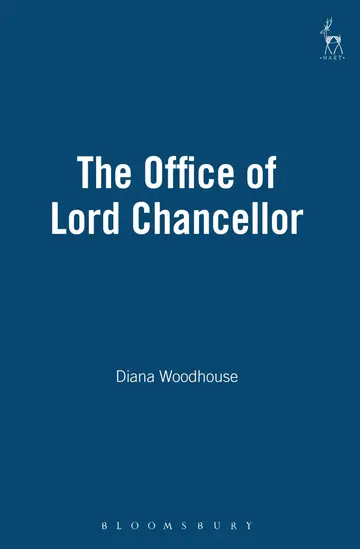 Cover of The Office of Lord Chancellor