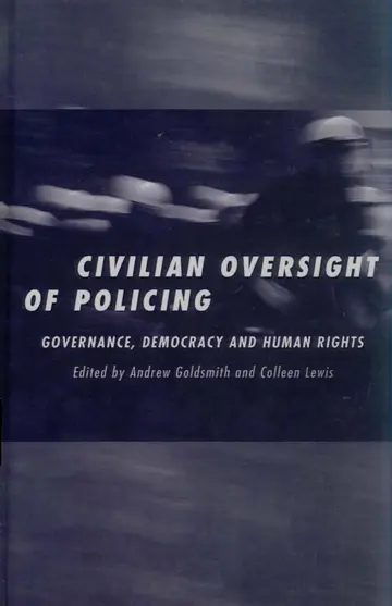 Cover of Civilian Oversight of Policing