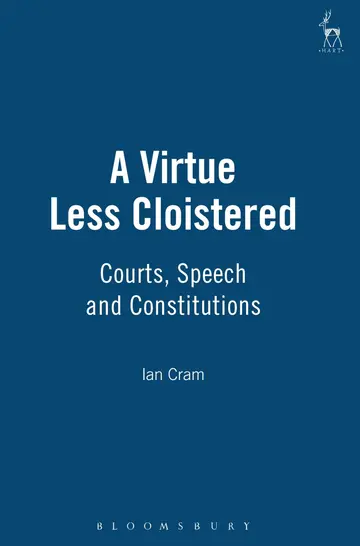 Cover of A Virtue Less Cloistered