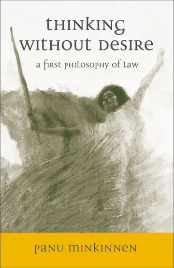 Cover of Thinking without Desire