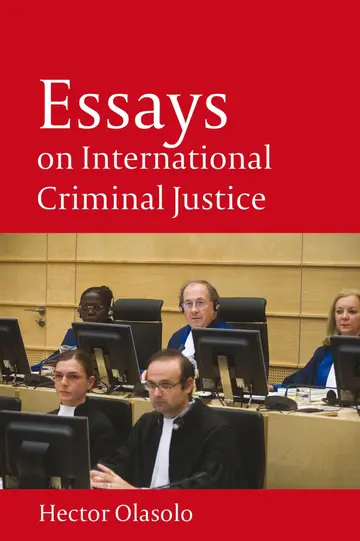 Cover of Essays on International Criminal Justice