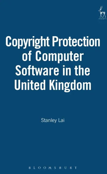 Cover of Copyright Protection of Computer Software in the United Kingdom