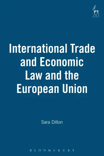 Cover of International Trade and Economic Law and the European Union