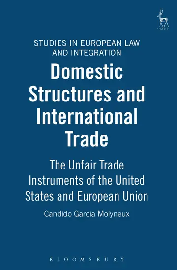 Cover of Domestic Structures and International Trade
