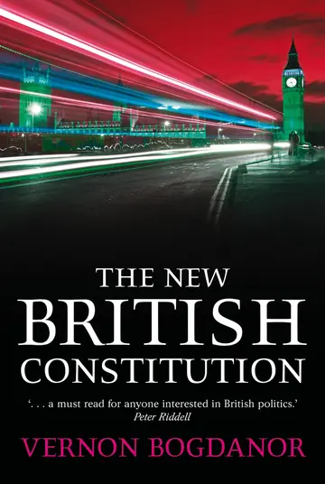 Cover of The New British Constitution