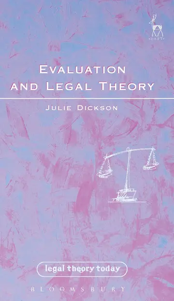 Cover of Evaluation and Legal Theory