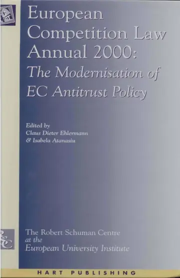 Cover of European Competition Law Annual