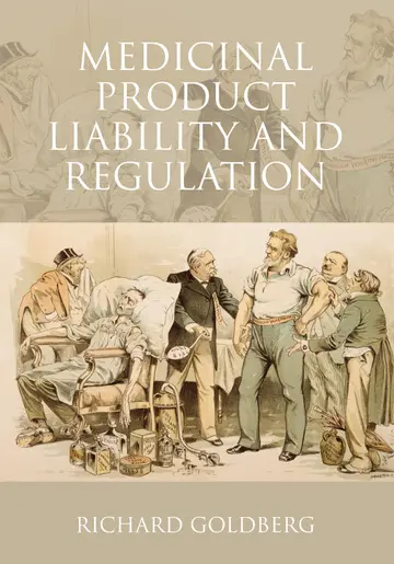 Cover of Medicinal Product Liability and Regulation