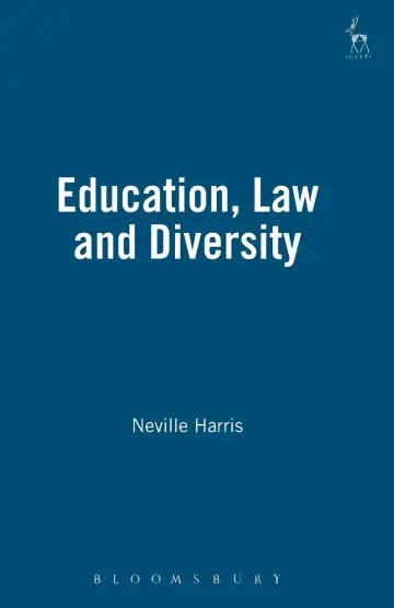 Cover of Education, Law and Diversity