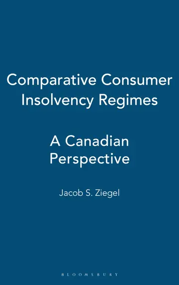 Cover of Comparative Consumer Insolvency Regimes
