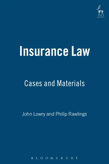 Cover of Insurance Law