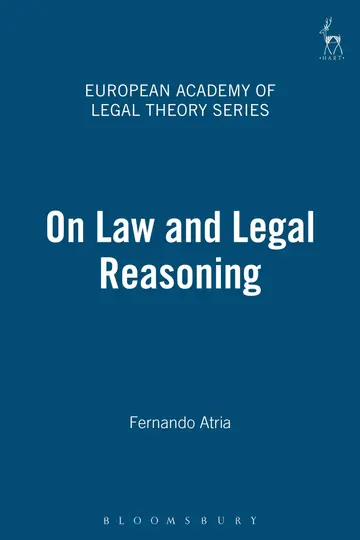 Cover of On Law and Legal Reasoning