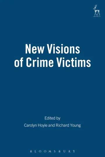 Cover of New Visions of Crime Victims