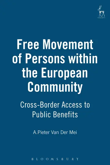 Cover of Free Movement of Persons within the European Community