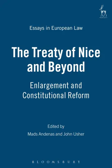 Cover of The Treaty of Nice and Beyond