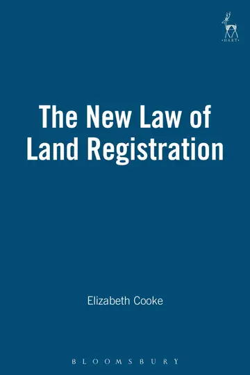 Cover of The New Law of Land Registration