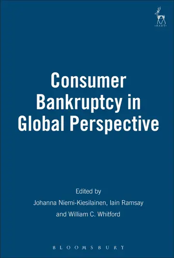 Cover of Consumer Bankruptcy in Global Perspective