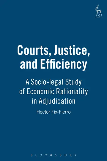 Cover of Courts, Justice, and Efficiency
