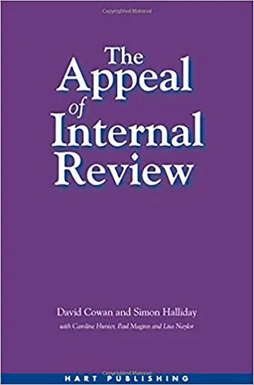 Cover of The Appeal of Internal Review